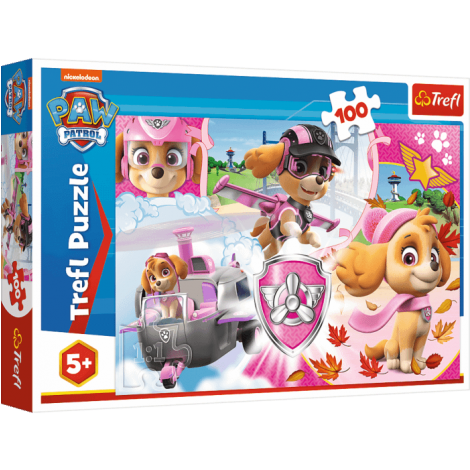 Puzzle Trefl 100el Psi Patrol: Skye w akcji